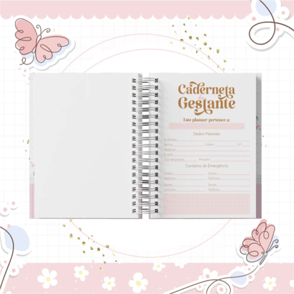 Caderneta da Gestante - Personalizada com o nome - Imagem 4